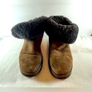 UGG Australia Bailey Button Chocolate Brown Size 8 US